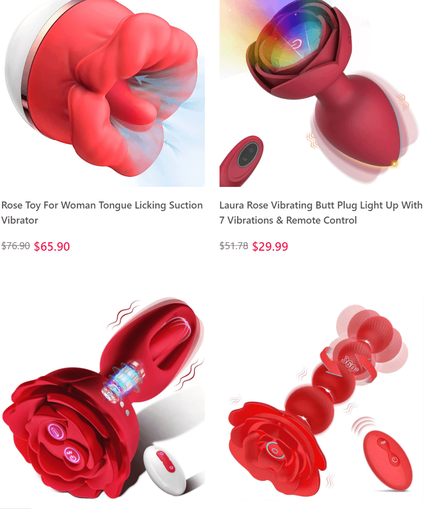 Women Trendy Sex Toys - Rose Toys Give You Orgasms - propinkup