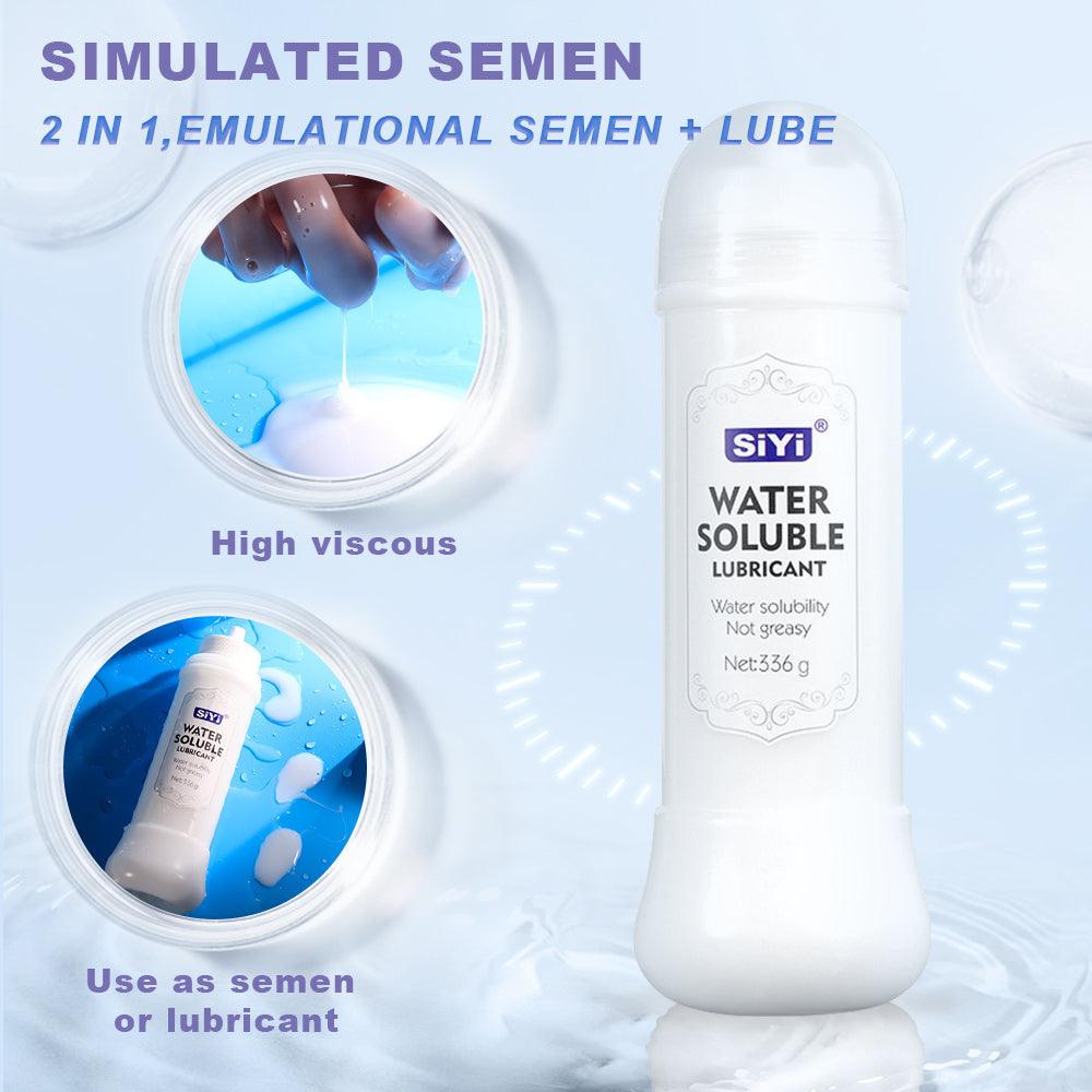 2 IN 1 Artifical Semen Lubricant Emulational Sperm for Sex 336g - propinkup