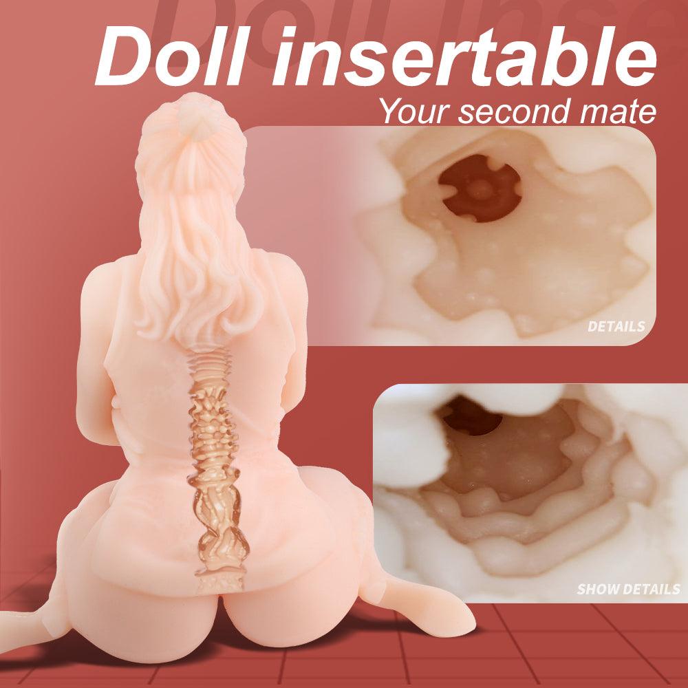 Propinkup Realistic Liquid Silicone Pocket Pussy Super Star Fanxing Lifelike Doll for Male Masturbation - propinkup