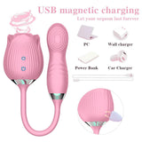 Rose Vibrator Clitoris Sucking Stimulator Female Adult Toy Oral Sex - propinkup