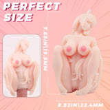 Propinkup Fox Lisa Liquid Silicone Realistic Pocket Pussy Lifelike Sex Doll for Male Masturbation - propinkup