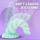 Monster Dildo 8 Inch Fantasy Unicorn Dildos Silicone Anal Plug Adult Toys