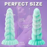 Monster Dildo 8 Inch Fantasy Unicorn Dildos Silicone Anal Plug Adult Toys