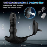 10 Frequency Thrusting & Vibrating Prostate Massager App & Remote Control - propinkup