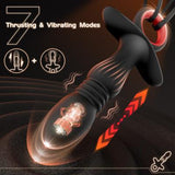 APP Control Adult Toys Vibrator for Men Vibrating Butt Plug with 7 Vibration Modes - propinkup