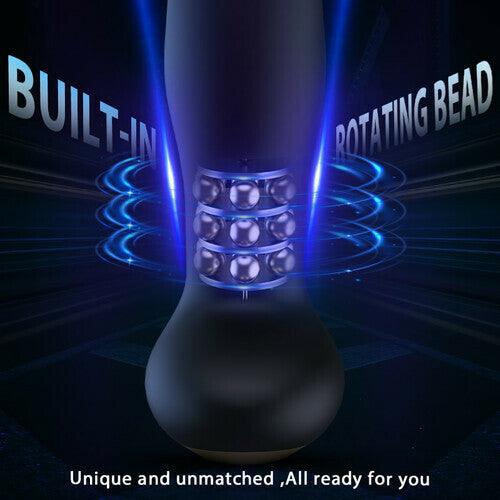 LOKI 8-frequency Vibrating Bead-rotating Prostate Massager - propinkup