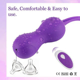 10 Speeds Dual Kegel Exercise Weights Ben Wa Balls Remote Control - propinkup