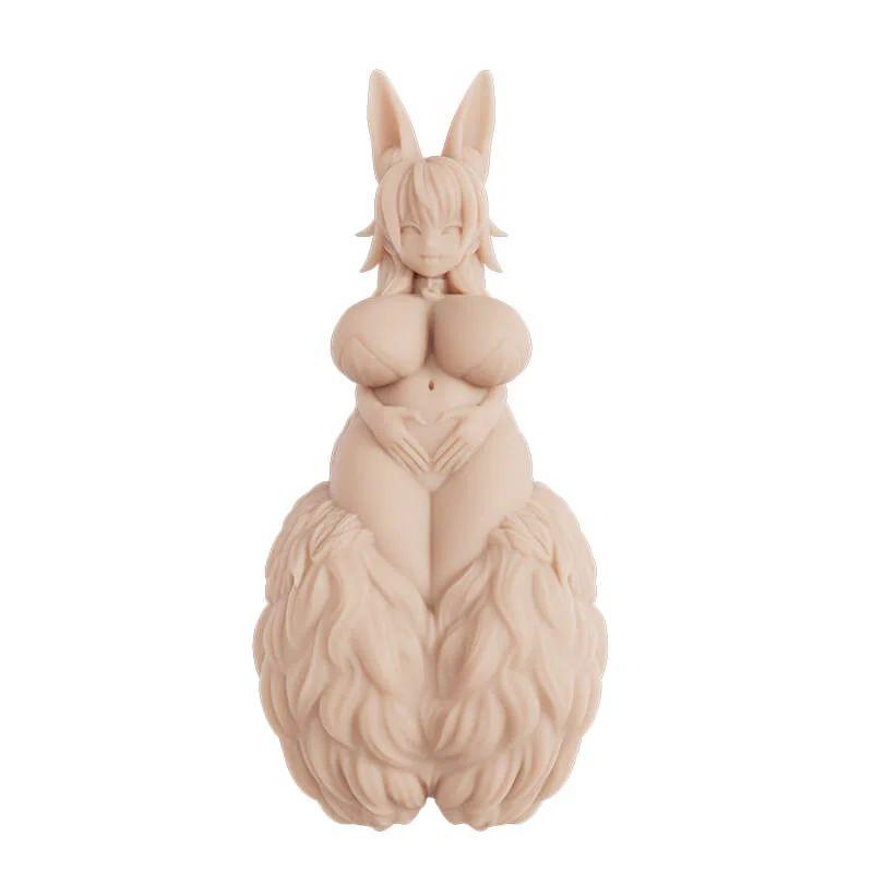 Propinkup Realistic Sex Doll with Lifelike Vagina Furry Rabbit Liquid Silicone Pocket Pussy for Men - propinkup