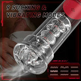 S-HANDE DREAMER 9 Vibrating 9 Sucking Penis Enlargement Pump - propinkup